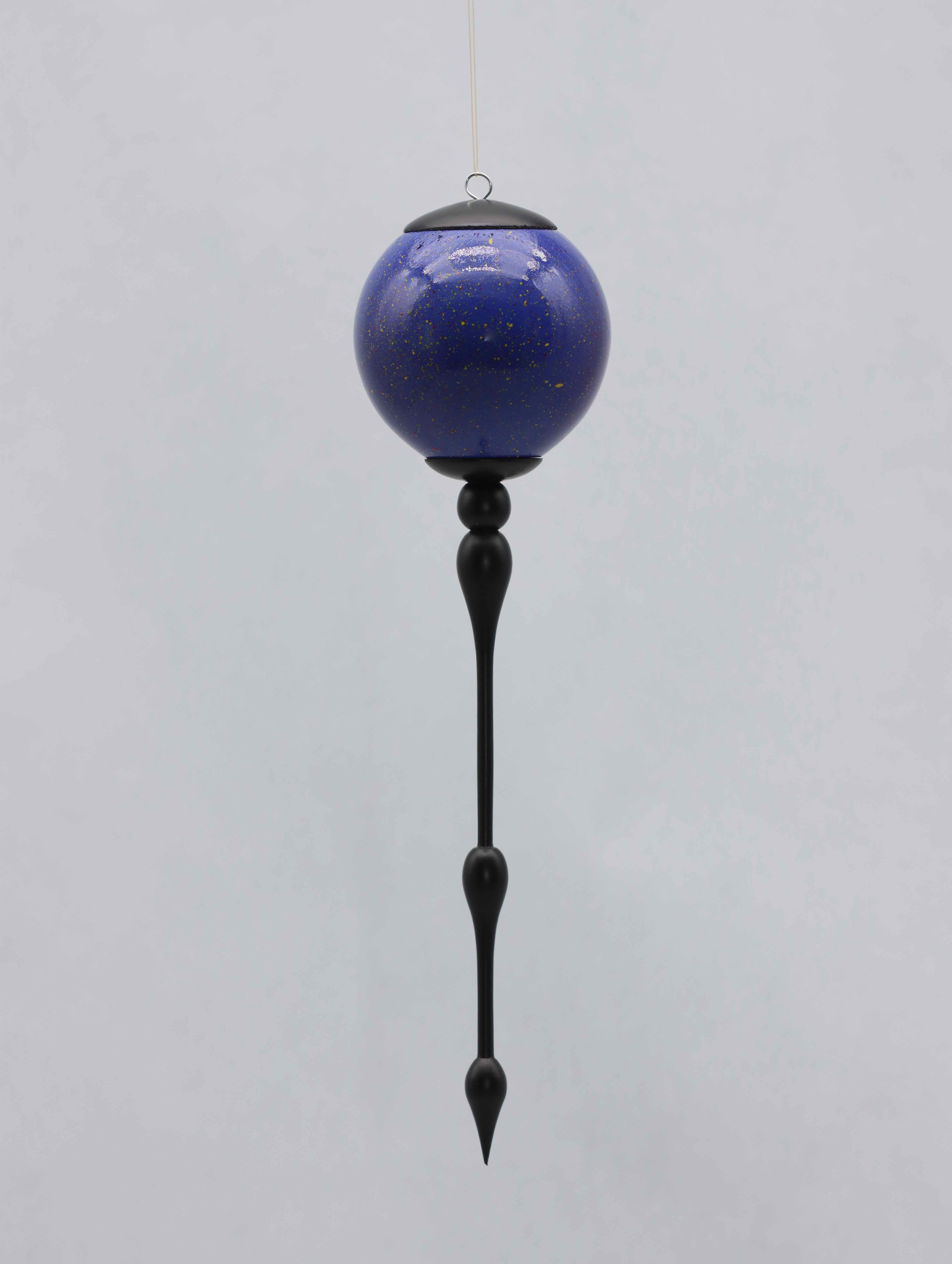 boules de Noël bleu